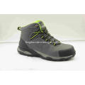 Fire embossed leather  new design safety boot